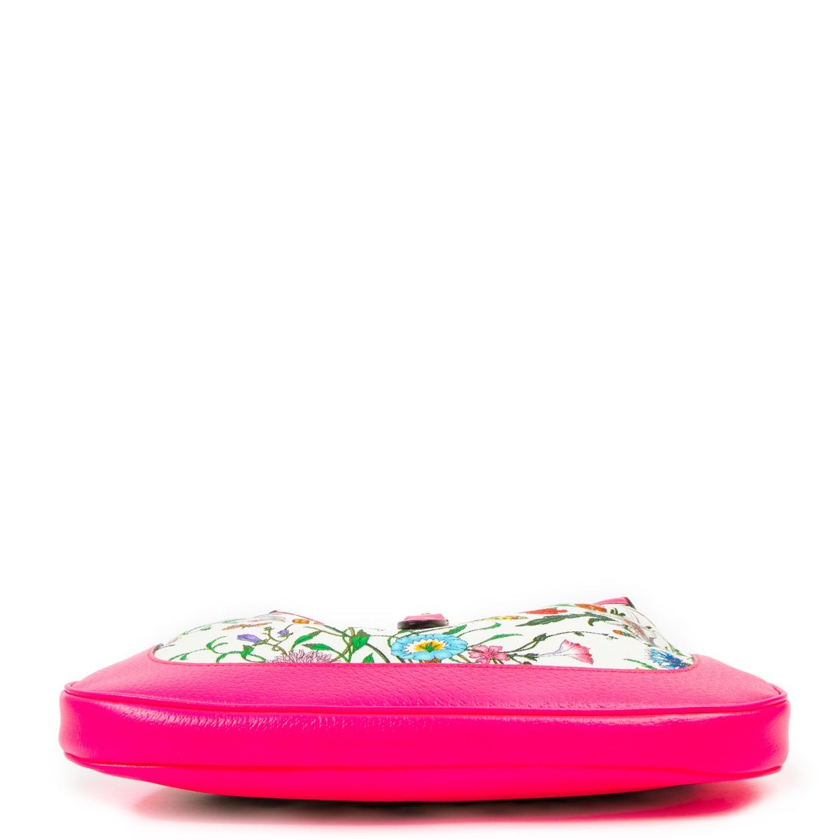 Gucci Small Jackie Pink Floral Shoulder Bag