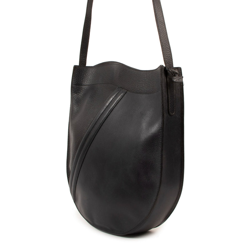 Delvaux Blue Leather Vintage Crossbody Bag