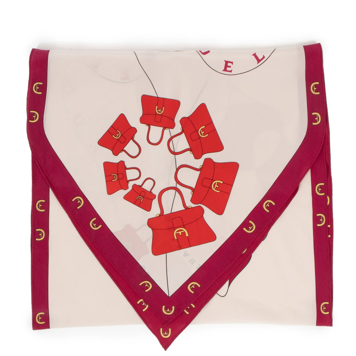 Delvaux Multicolor Brillant Silk Scarf