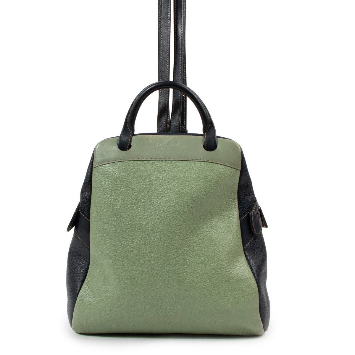 Deux de Delvaux Le Dix-Neuf Frégate Papyrus/Encre Backpack