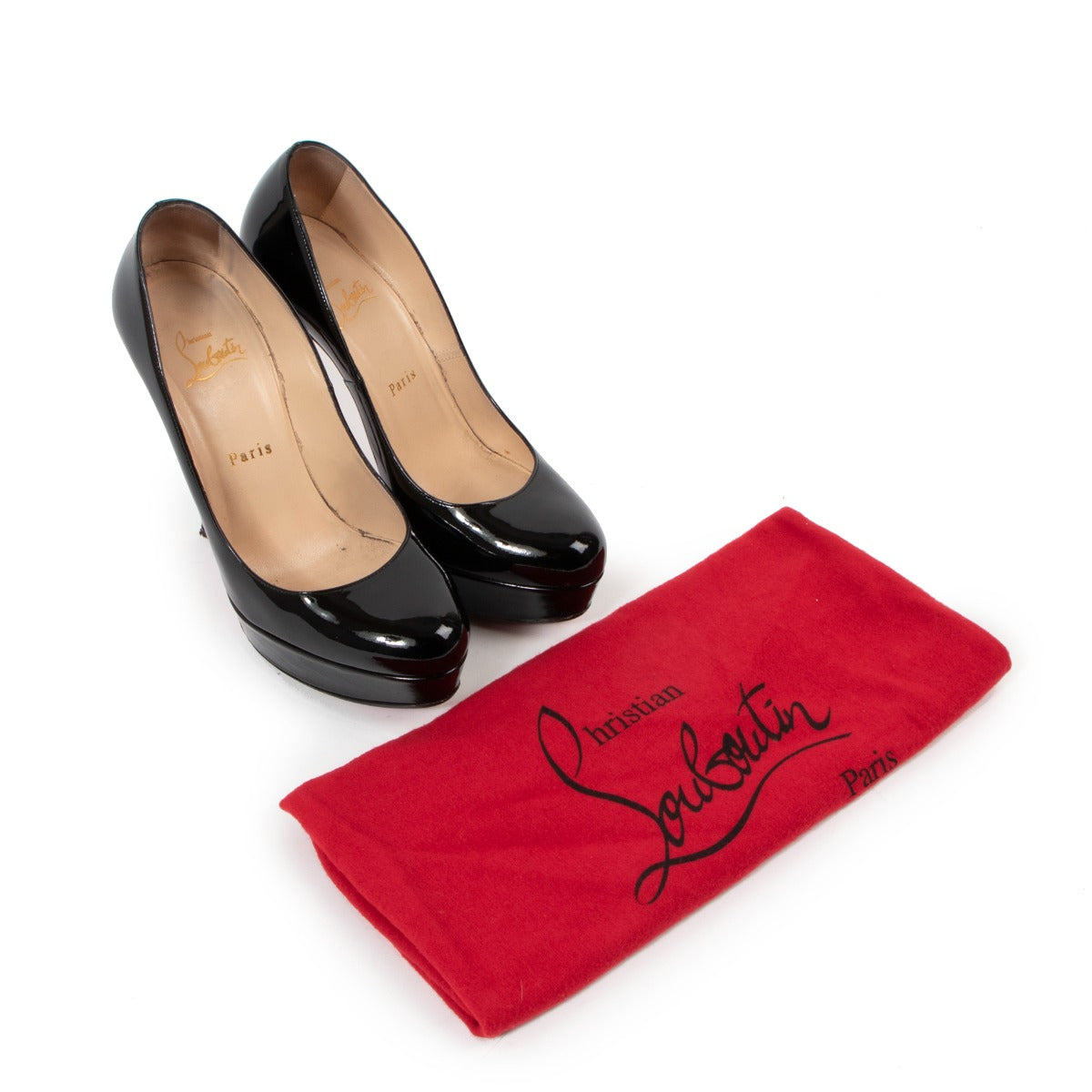 Buy an authentic Christian Louboutin Bianca Heels in good condition at Labellov Antwerp.