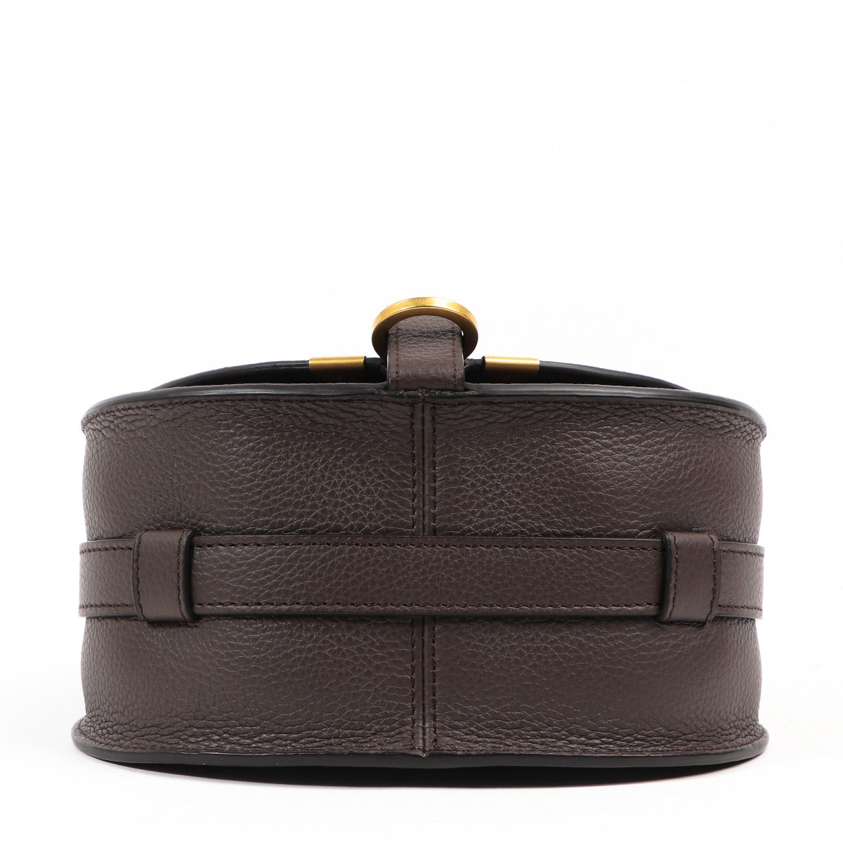 Chloé Chocolate Brown Marcie Small Saddle Bag