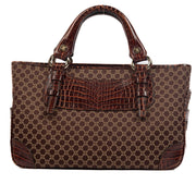 shop 100% authentic second hand Celine Brown Canvas Boogie Bag on Labellov.com