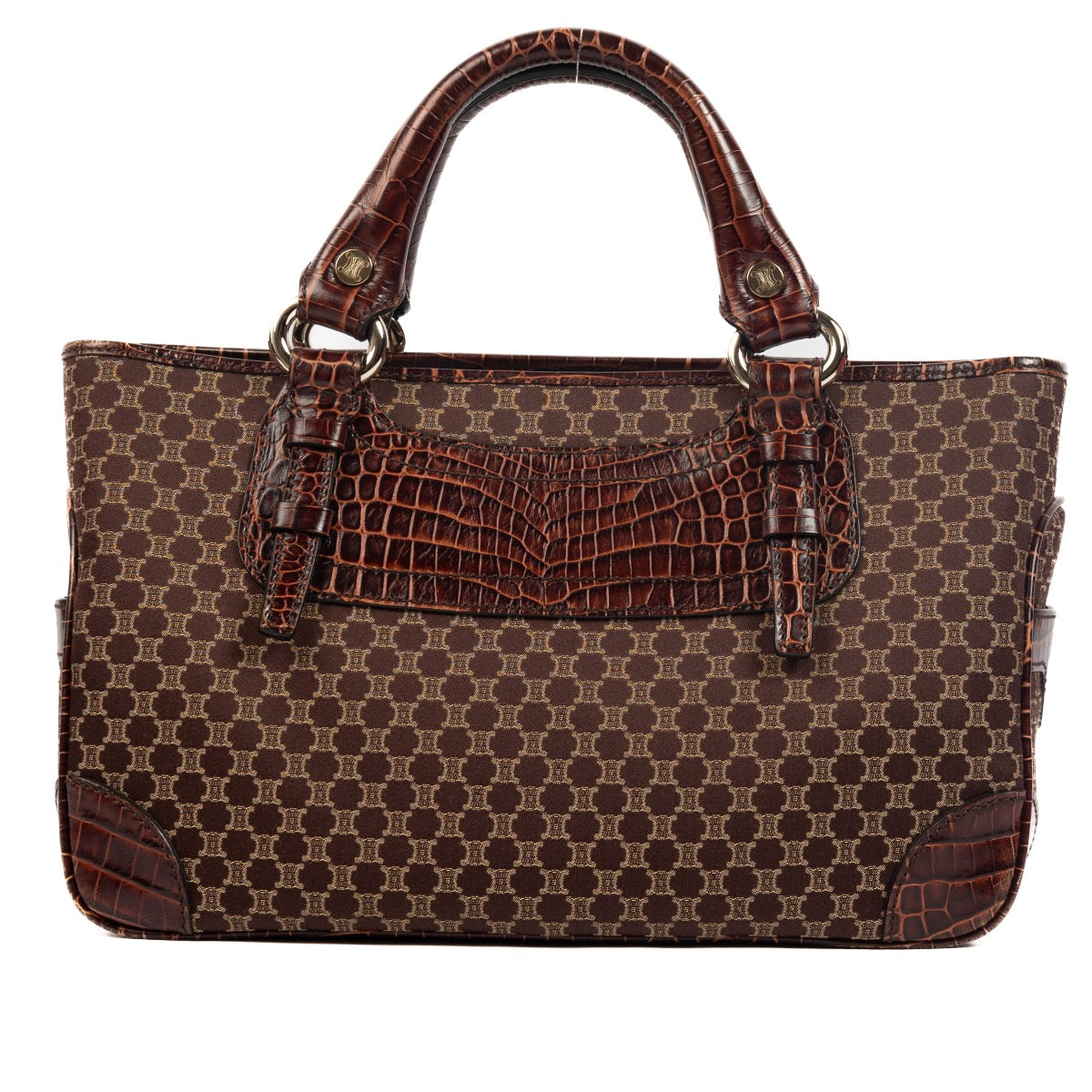 shop 100% authentic second hand Celine Brown Canvas Boogie Bag on Labellov.com