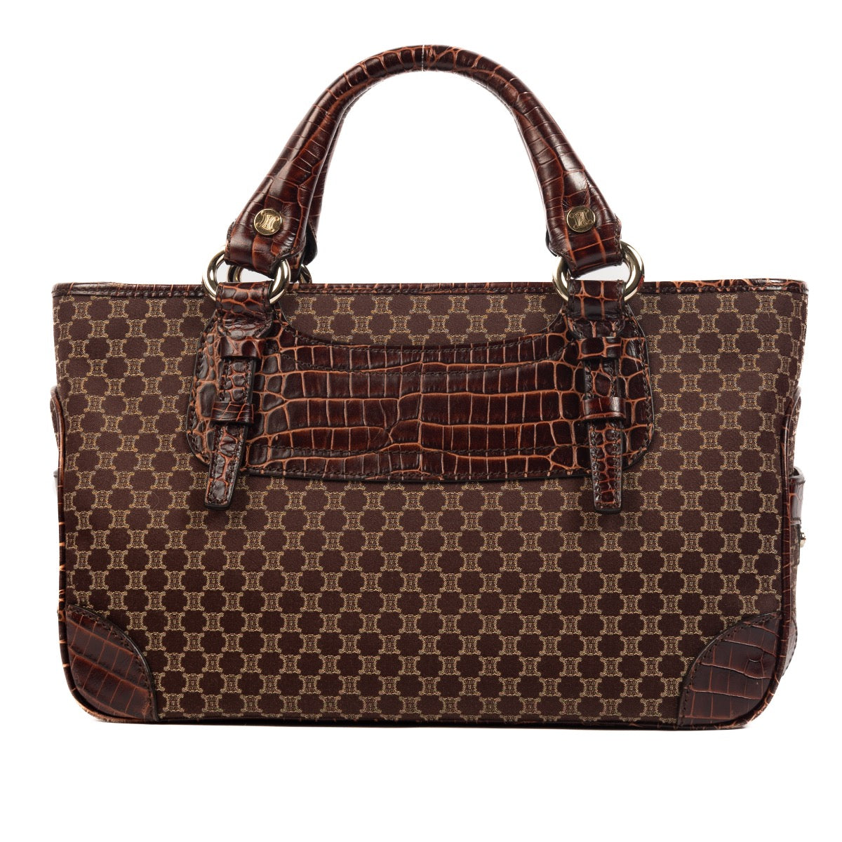shop 100% authentic second hand Celine Brown Canvas Boogie Bag on Labellov.com