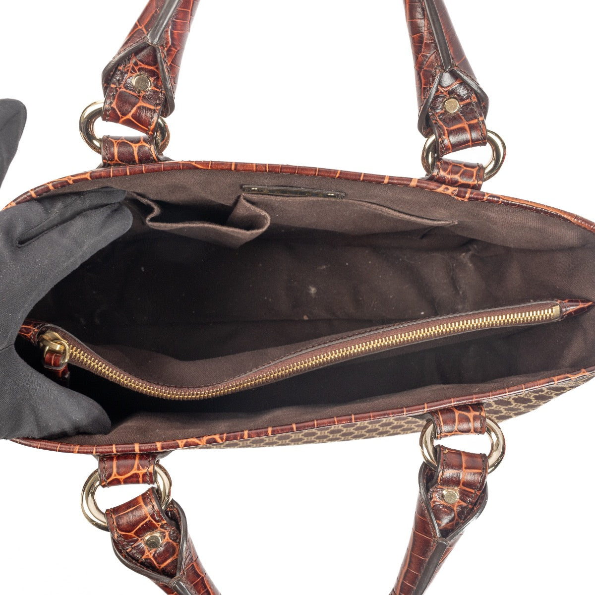 shop 100% authentic second hand Celine Brown Canvas Boogie Bag on Labellov.com