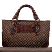 shop 100% authentic second hand Celine Brown Canvas Boogie Bag on Labellov.com