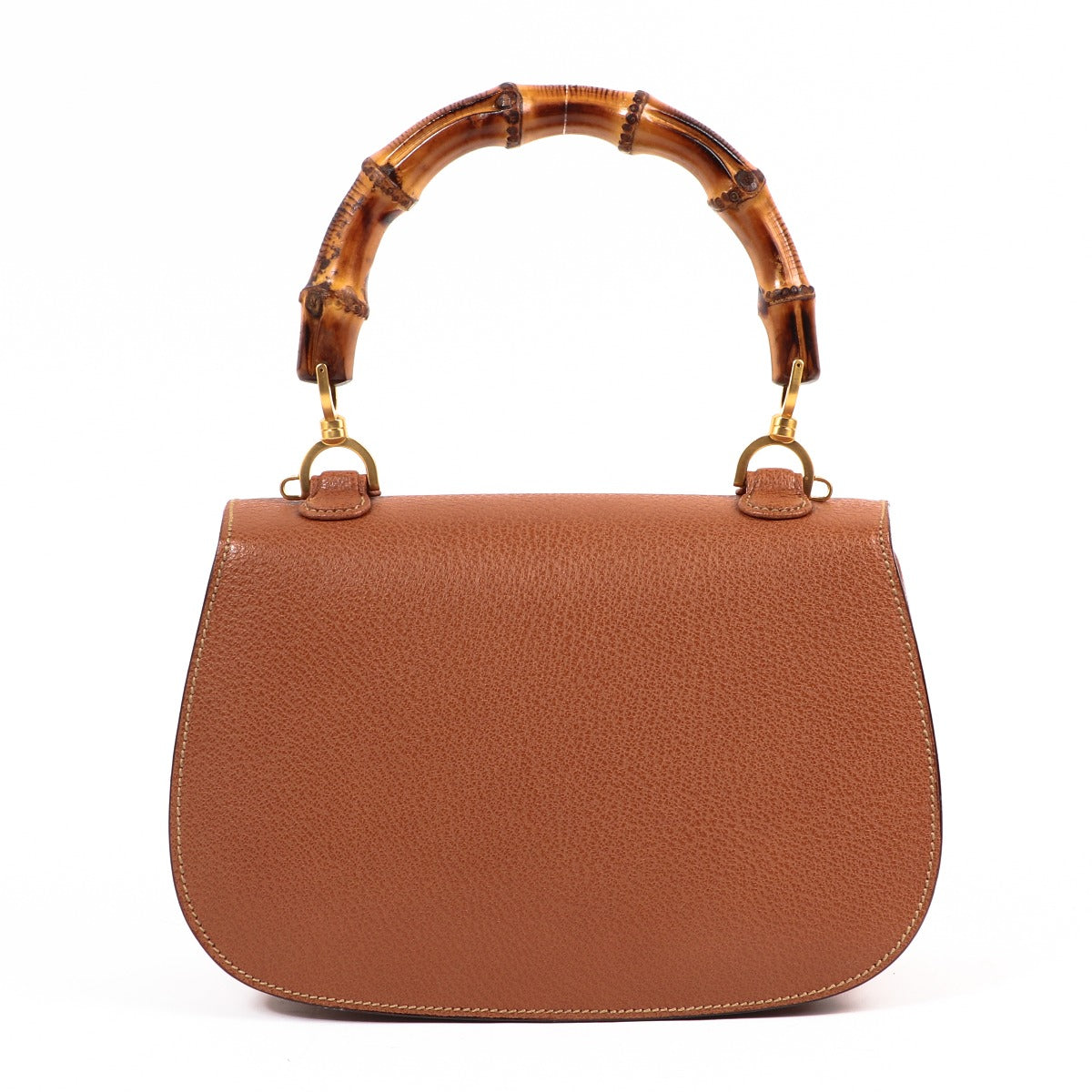Buy an authentic second-hand Gucci Camel Leather Bamboo Top Handle Bag as new at Labellov in Antwerp.