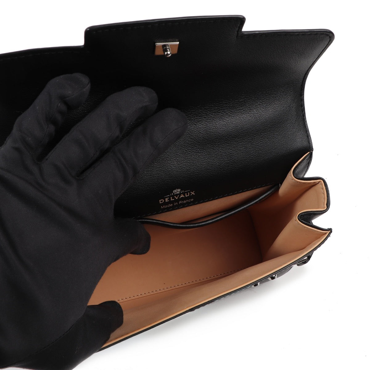 Buy an authentic second hand Delvaux Multicolor Leather Tempete Mini Gipset Top Handle in very good condition at Labellov.com