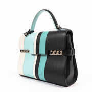 Buy an authentic second hand Delvaux Multicolor Leather Tempete Mini Gipset Top Handle in very good condition at Labellov.com