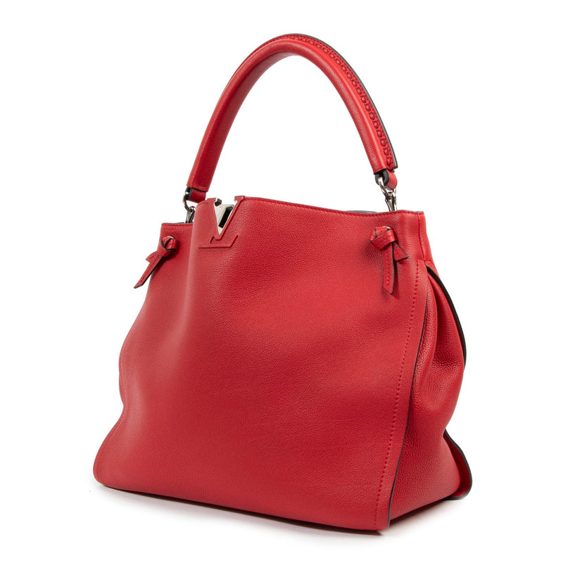 Louis Vuitton Tournon Rubis Taurillon Hobo Bag