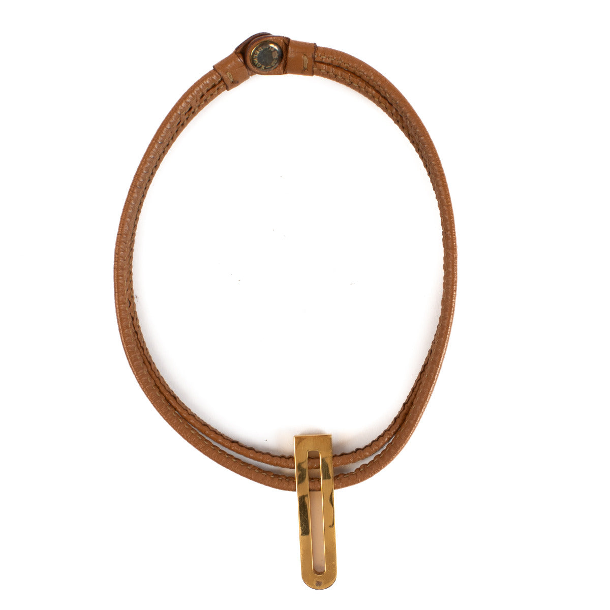 Delvaux Fauve Jumping Dé Clic Necklace