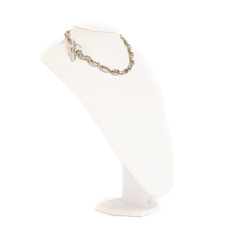 shop 100% authentic second hand Hermès Silver Chaine d'Ancre Necklace on Labellov.com
