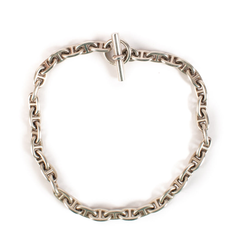 shop 100% authentic second hand Hermès Silver Chaine d'Ancre Necklace on Labellov.com