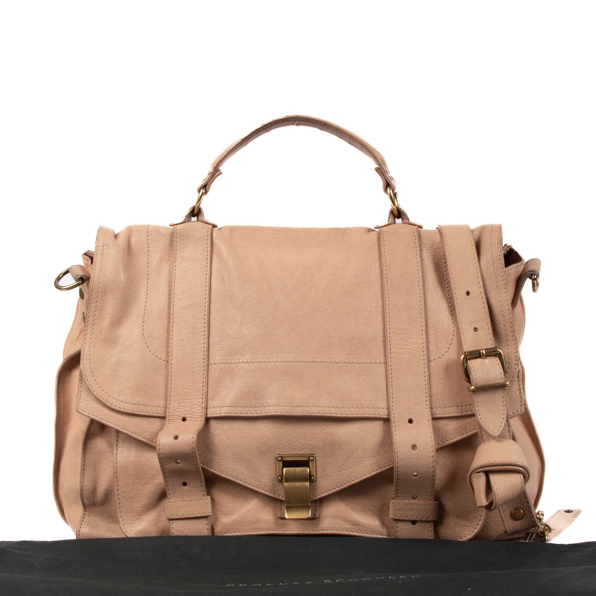 Shop safe online at Labellov in Antwerp, Brussels and Knokke this 100% authentic second hand Proenza Schouder Pink PS1 Medium Shoulder Bag