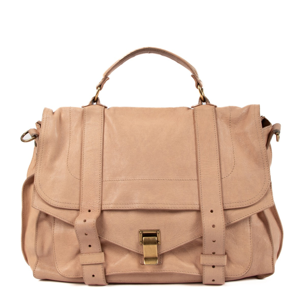 Shop safe online at Labellov in Antwerp, Brussels and Knokke this 100% authentic second hand Proenza Schouder Pink PS1 Medium Shoulder Bag