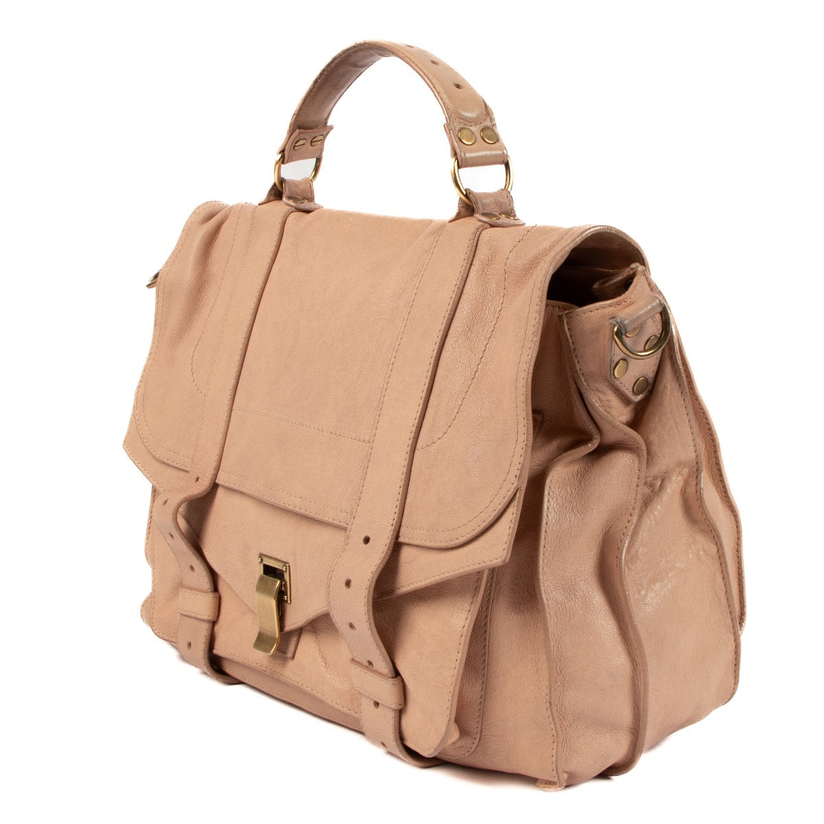 Shop safe online at Labellov in Antwerp, Brussels and Knokke this 100% authentic second hand Proenza Schouder Pink PS1 Medium Shoulder Bag