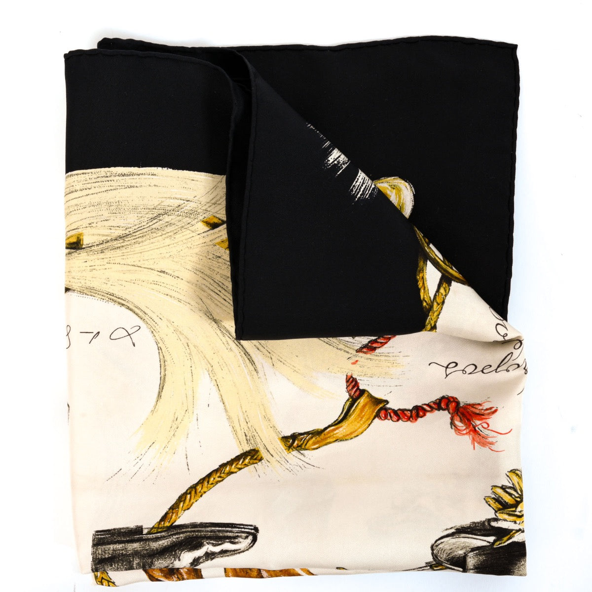 Buy an authentic second hand Hermès Carré 90 A Propos de Bottes Silk Scarf in very good condition at Labellov.com