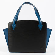 Authentic preloved Louis Vuitton Epi Bi-Color Black/Blue Varenne on Labellov.com