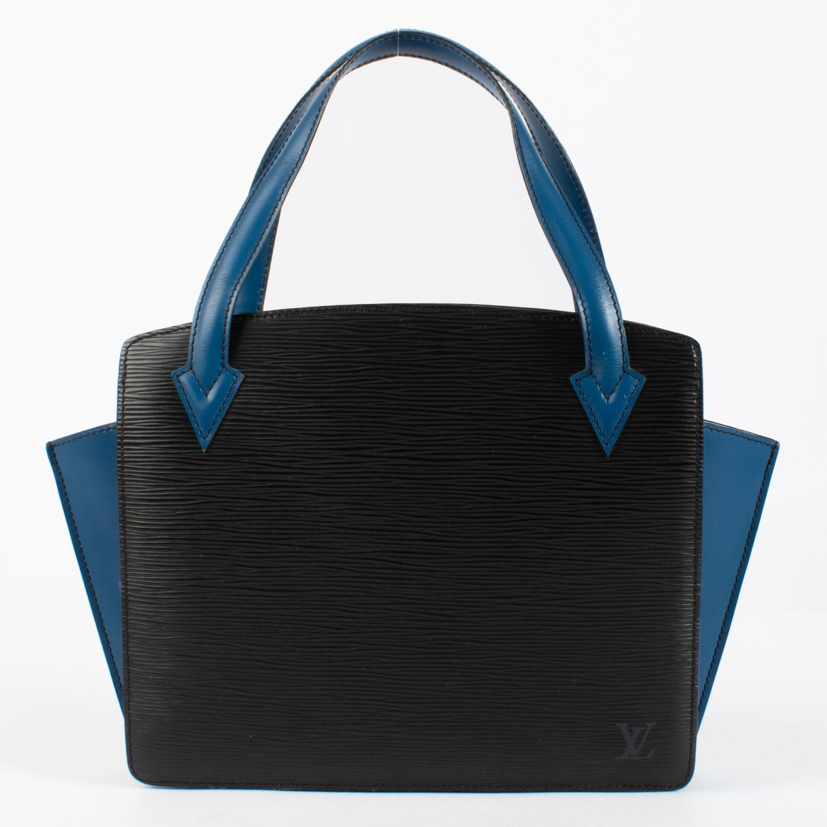Authentic preloved Louis Vuitton Epi Bi-Color Black/Blue Varenne on Labellov.com