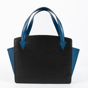 Authentic preloved Louis Vuitton Epi Bi-Color Black/Blue Varenne on Labellov.com