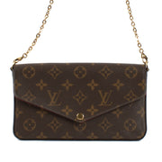 Shop safe online at Labellov in Antwerp and Knokke this 100% authentic second hand Louis Vuitton Monogram Pochette Félicie Bag