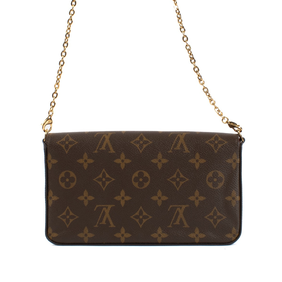 Shop safe online at Labellov in Antwerp and Knokke this 100% authentic second hand Louis Vuitton Monogram Pochette Félicie Bag