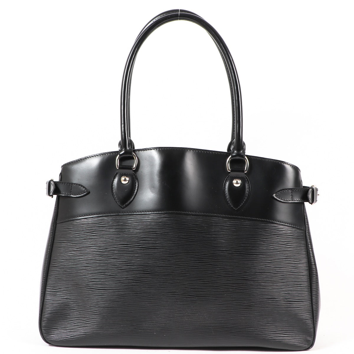 Shop safe online at Labellov in Antwerp this 100% authentic second hand Louis Vuitton Black Epi Leather Passy GM Shoulder Bag