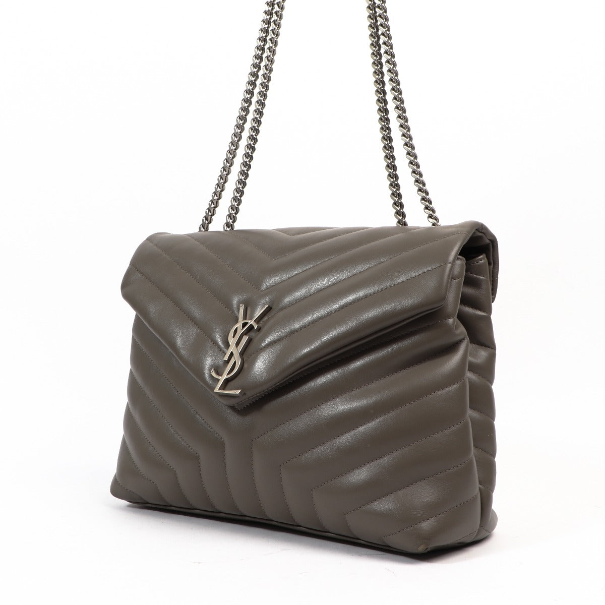 shop authentic saint laurent loulou chain matelasse bag on labellov.com