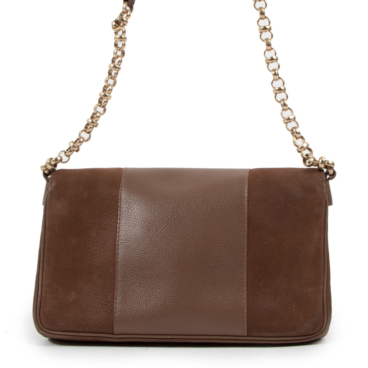 Delvaux Colette PM Nubuck Shoulder Bag