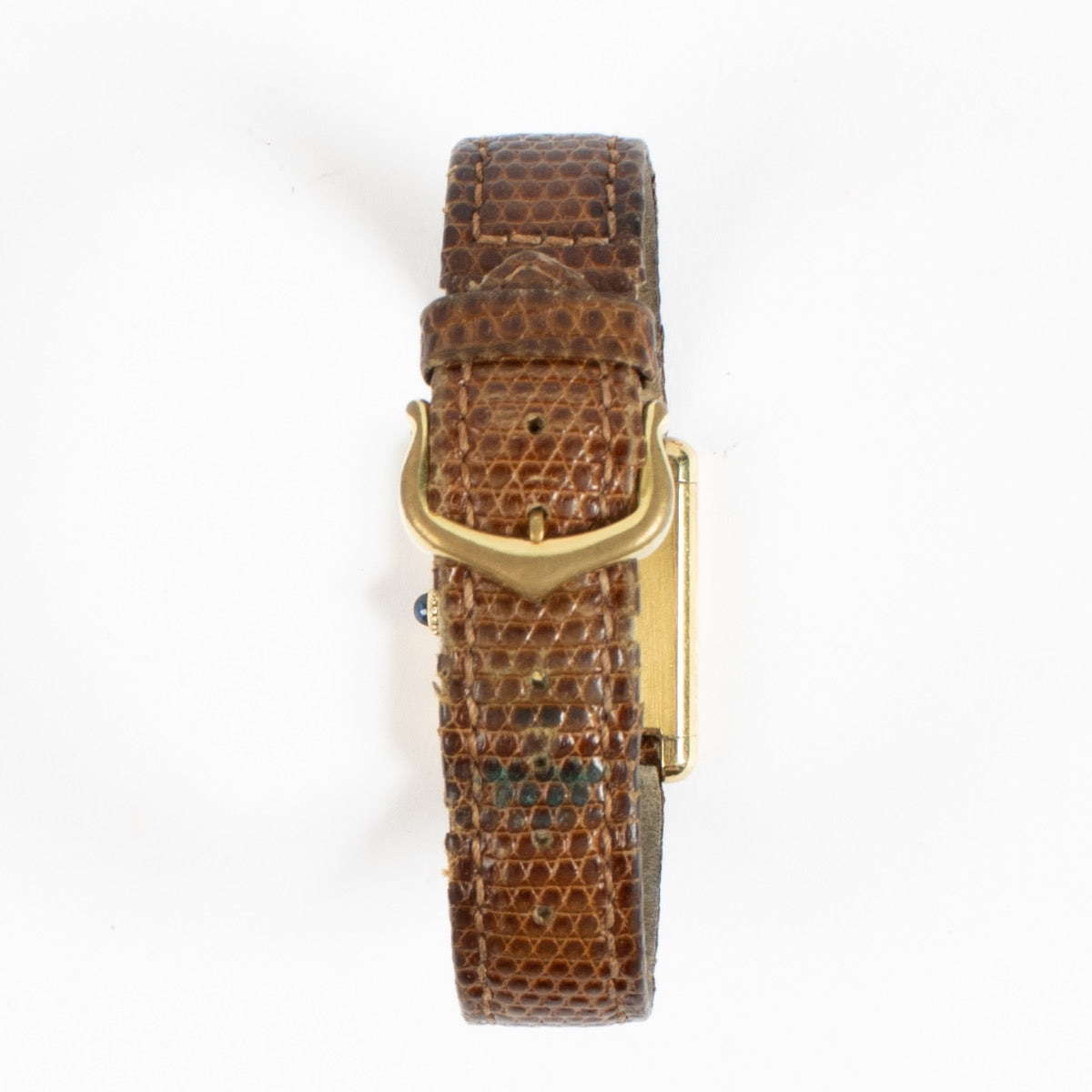 authentic preloved Cartier 'Must de Cartier' Vintage Brown Watch on Labellov.com