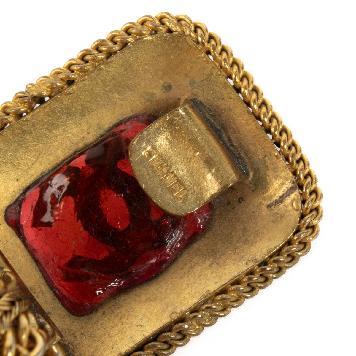 Chanel Gold Vintage CC Kettingsriem