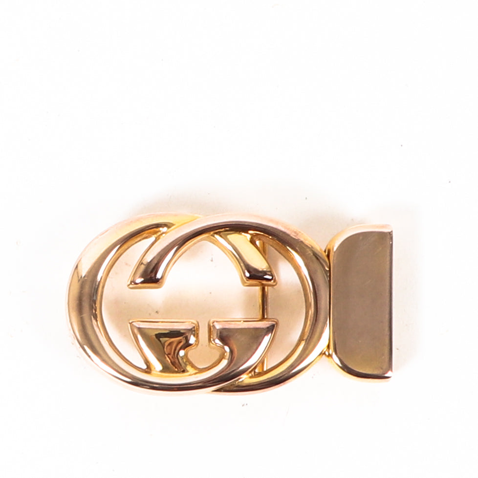 Buy a 100% authentic second hand Gucci Gold Metal GG Buckle in very good condition at Labellov