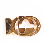 100% authentic second hand GG Gold Gucci Belt Buckle in excellent condition at Labellov.com