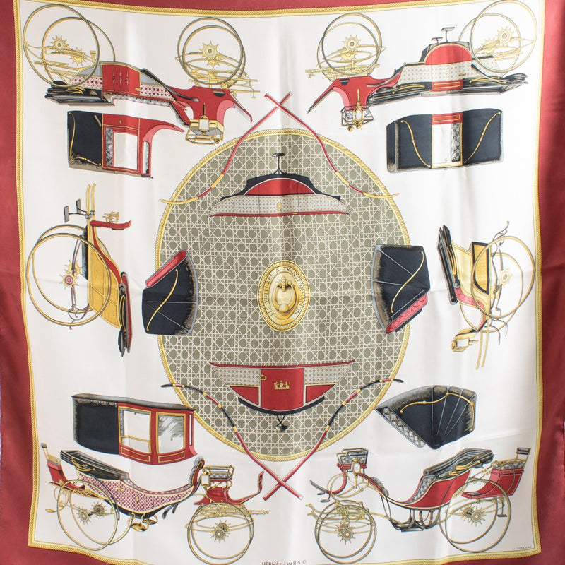 Authentic preloved Hermés Multicolor scarf on Labellov.com
