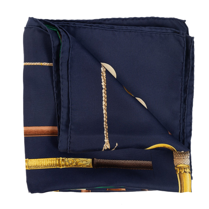 Hermès Cannes & Pommeaux Multicolor Scarf, Hermès Cannes & Pommeaux Multicolor Scarf