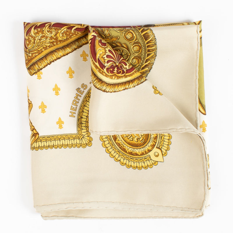 shop 100% authentic second hand Hermès Carré 90 Selles A Houses Silk Scarf on Labellov.com
