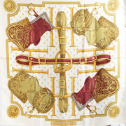 shop 100% authentic second hand Hermès Carré 90 Selles A Houses Silk Scarf on Labellov.com