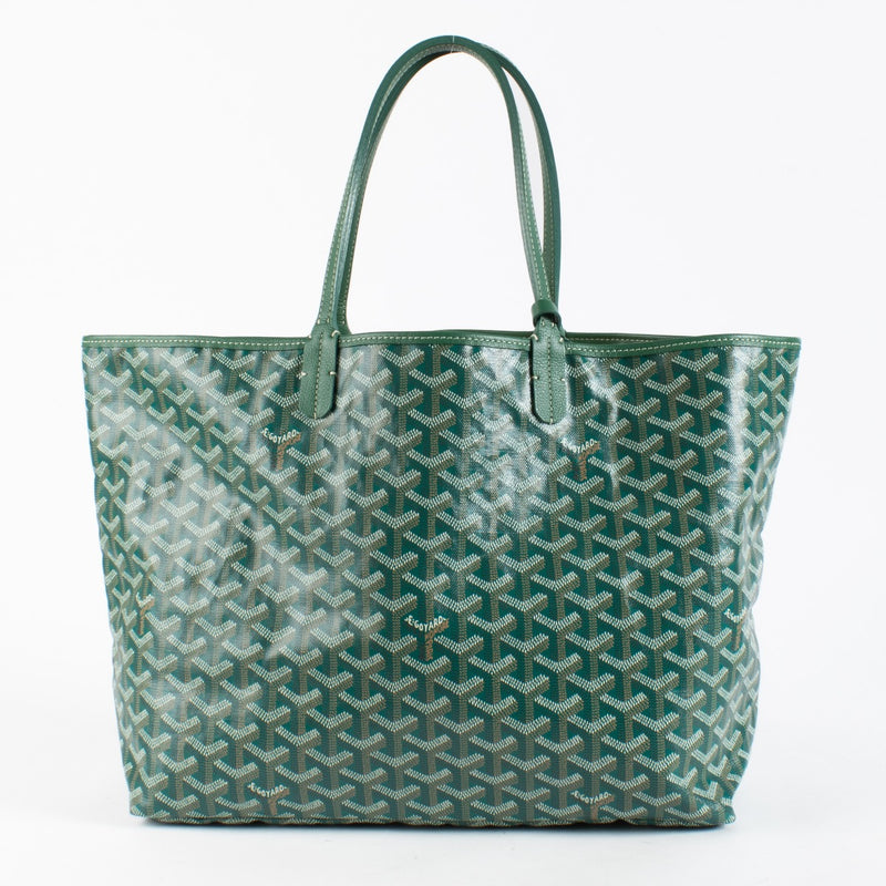 Authentic pre-loved Goyard Green Saint Louis MM Bag on Labellov.com
