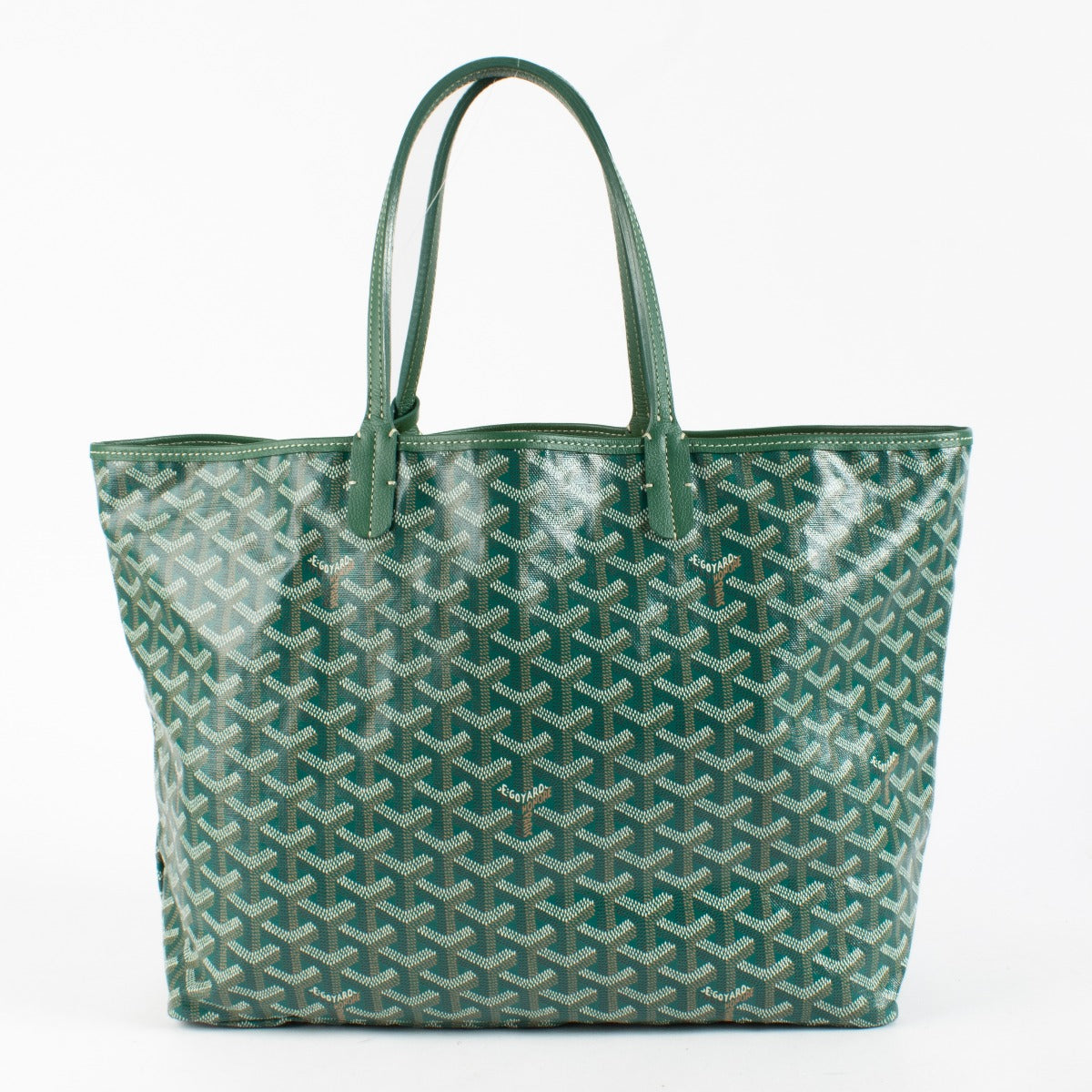 Authentic pre-loved Goyard Green Saint Louis MM Bag on Labellov.com