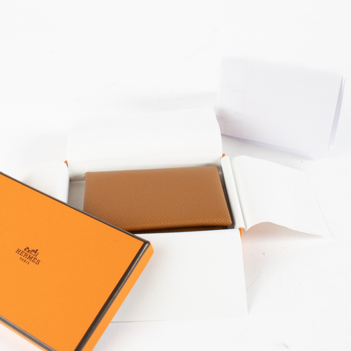Authentic pre-loved Hermés Gold Epsom Calvi Wallet on Labellov.com