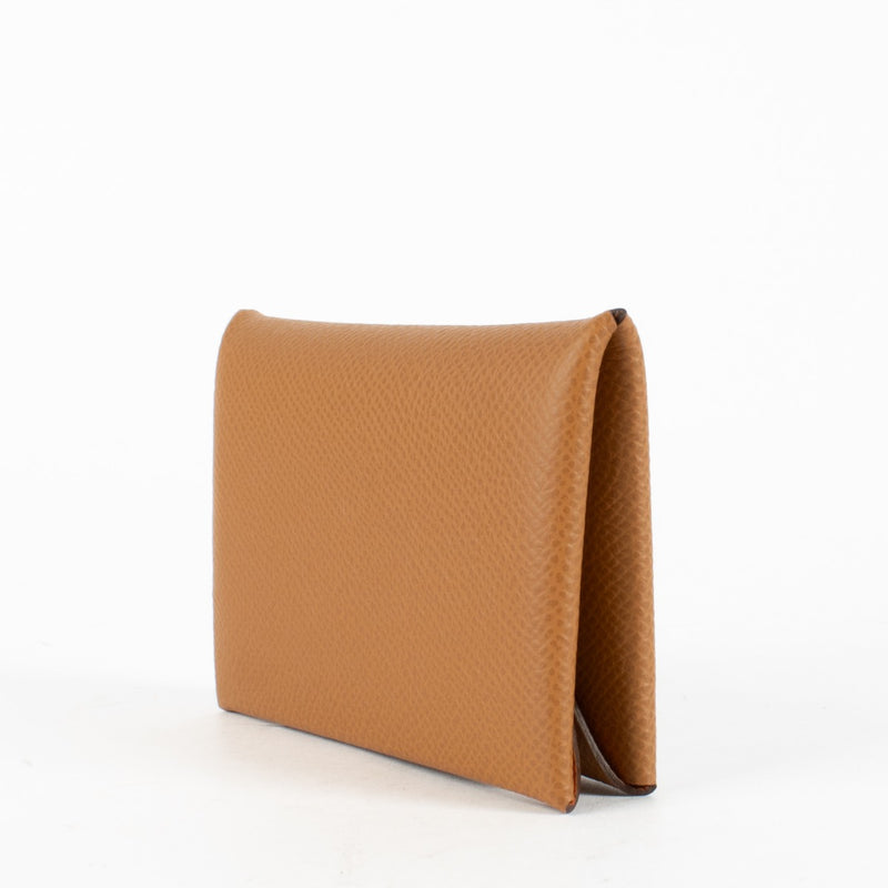 Authentic pre-loved Hermés Gold Epsom Calvi Wallet on Labellov.com
