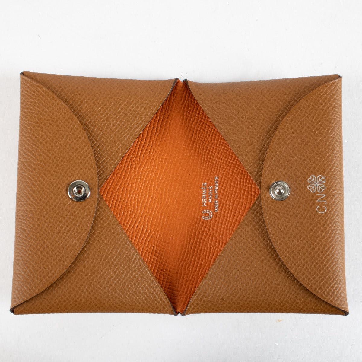 Authentic pre-loved Hermés Gold Epsom Calvi Wallet on Labellov.com