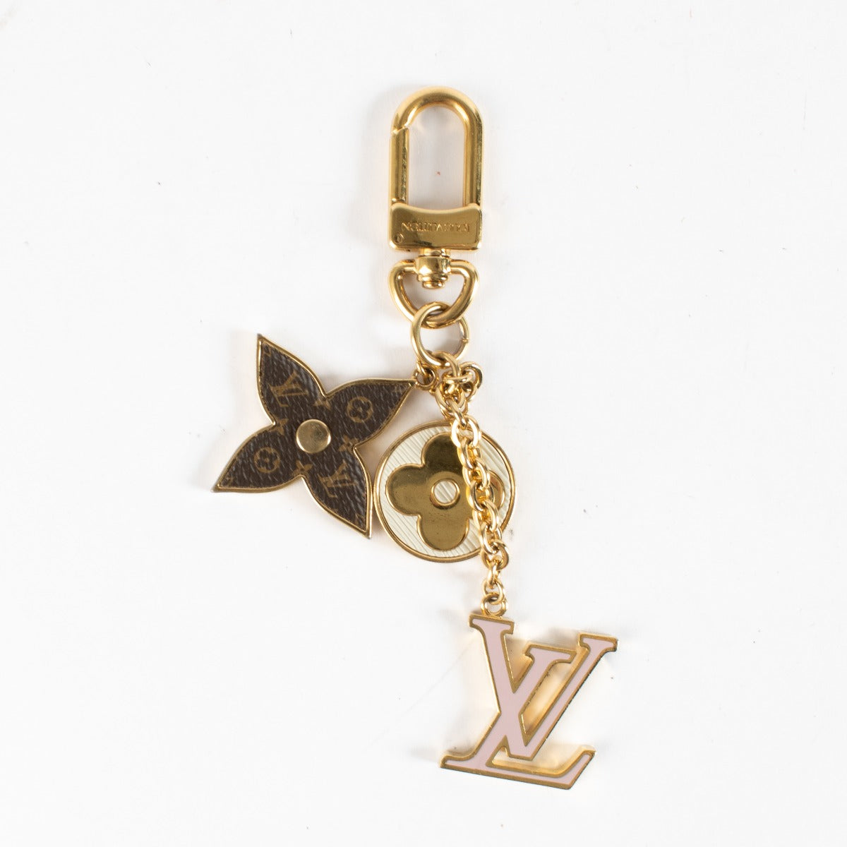 Authentic preloved Louis Vuitton Spring Street Bag Charm and Key Holder on Labellov .com