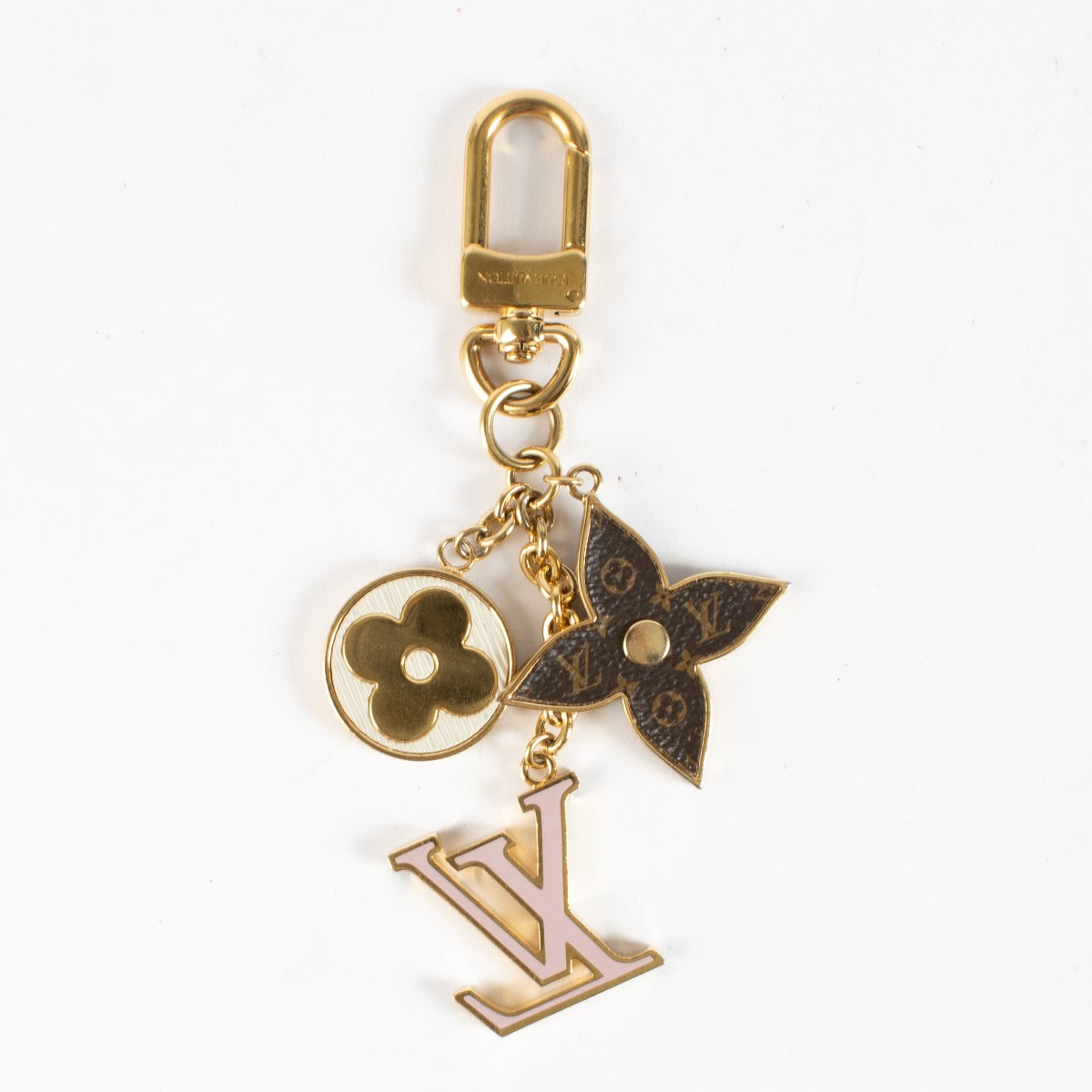 Authentic preloved Louis Vuitton Spring Street Bag Charm and Key Holder on Labellov .com