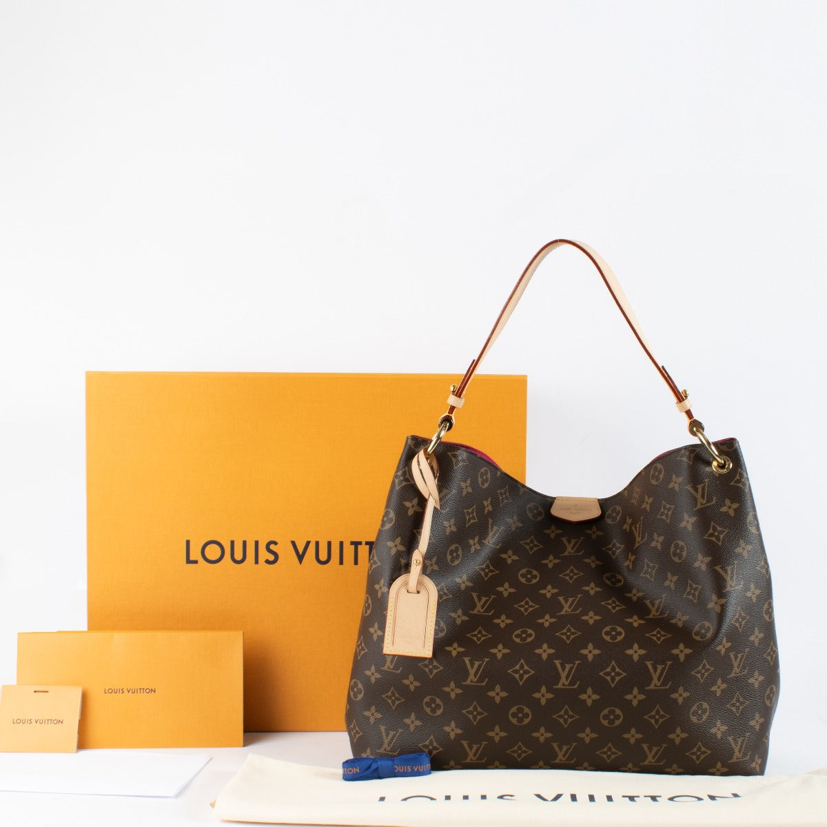 Authentic pre-loved Louis Vuitton Monogram Graceful MM Bag on Labellov.com