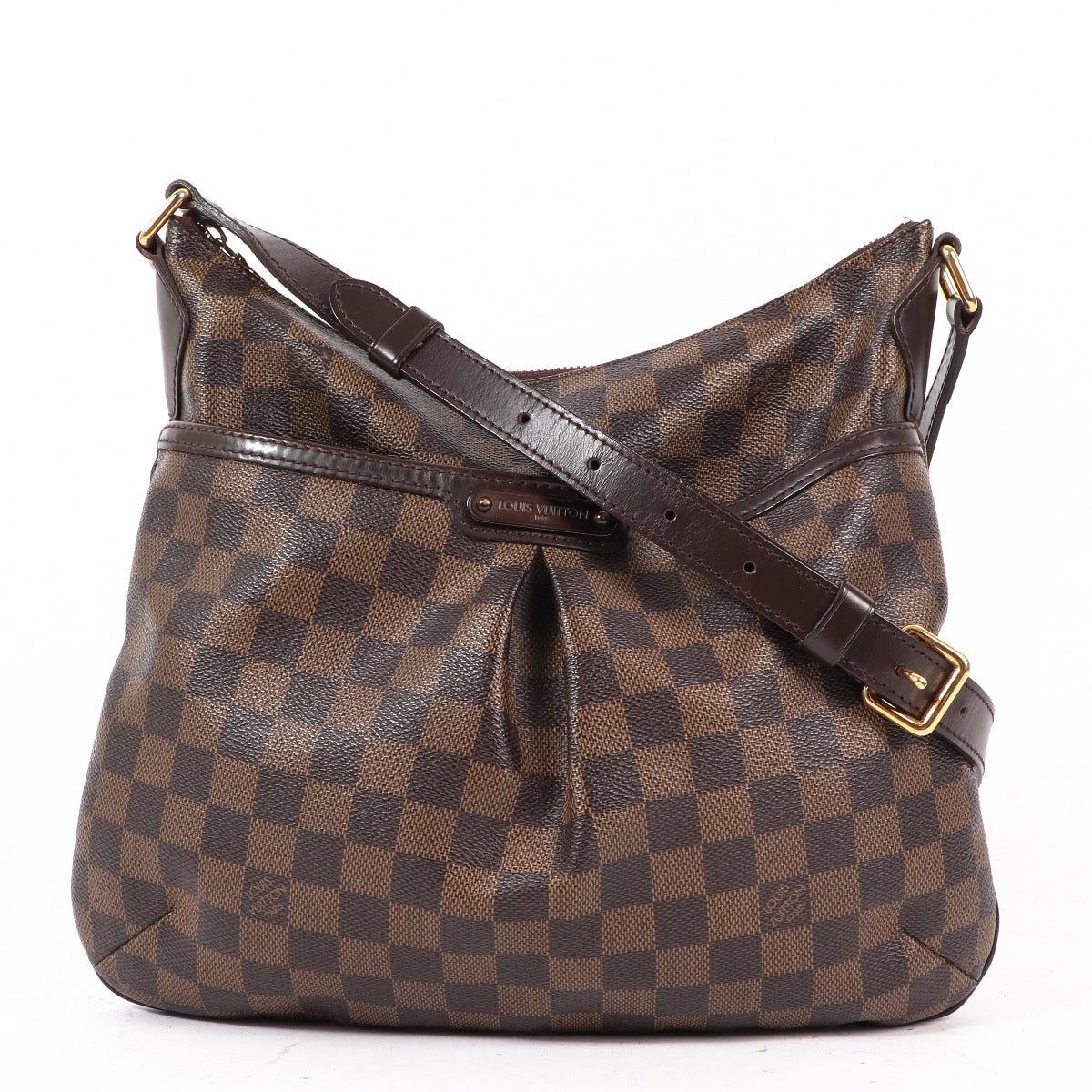 Buy online an authentic secondhand Louis Vuitton Bloomsbury PM Damier Ebene crossbody in very good condition at Labellov in Antwerp, Brussels, Knokke