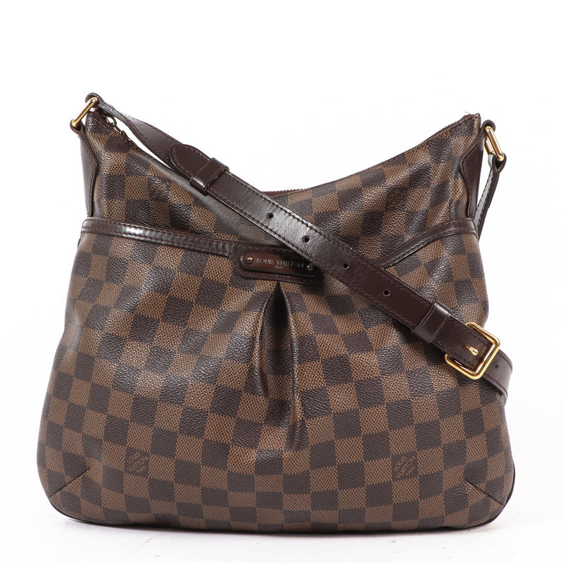 Buy online an authentic secondhand Louis Vuitton Bloomsbury PM Damier Ebene crossbody in very good condition at Labellov in Antwerp, Brussels, Knokke