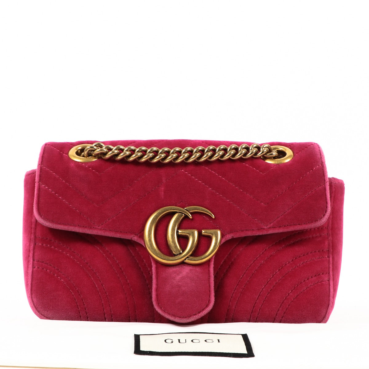 Shop now for your pre-loved, 100% authentic Gucci Pink Velvet Marmont Small Shoulder Bag, at Labellov in Antwerp, Brussel, Knokke