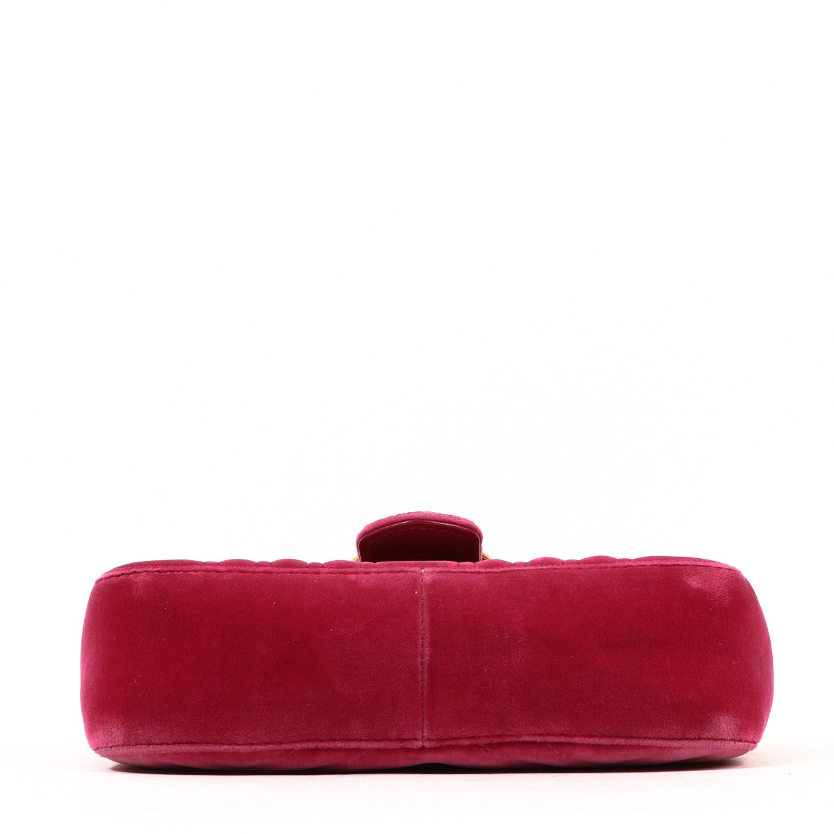 Sac bandoulière mini Gucci GG Marmont en velours rose